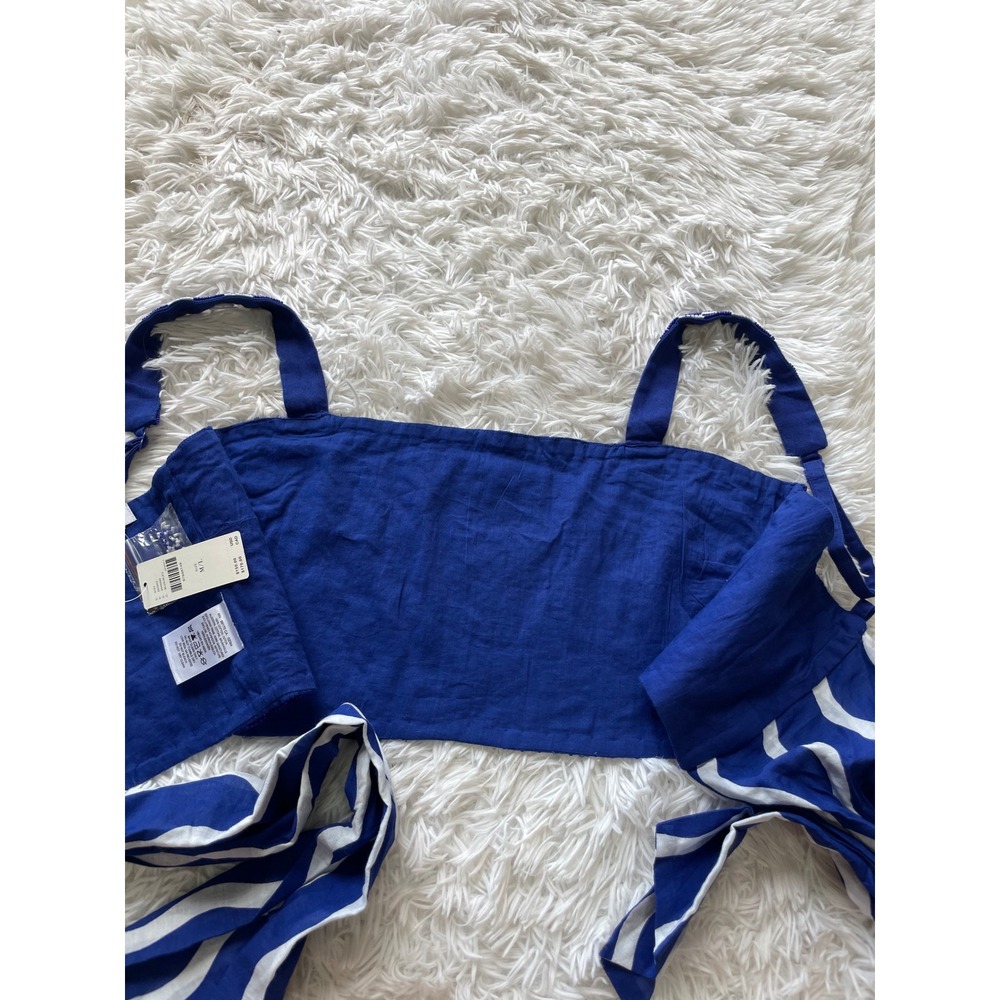 Celandine Anthropologie Beaded Floral Crop Top - Picture 12 of 12